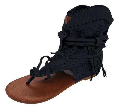 Botas De Playa Romanas Tipo B Para Mujer, Estilo Bohemio, Re