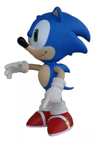 Boneco Sonic Articulado Grande Original Brinquedo