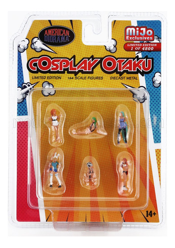 Set Diorama Cosplay Otaku Limited Edition 1/64