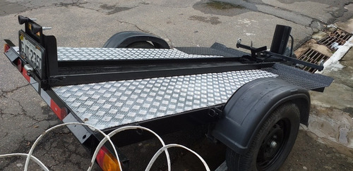 Carretinha Para Moto E Quadriciclo Basculante C/guincho 12v