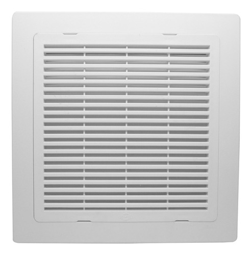 Pack 2 Celosía Ventilación Pvc Nova Clip 30x30 Cm Blanco Dvp