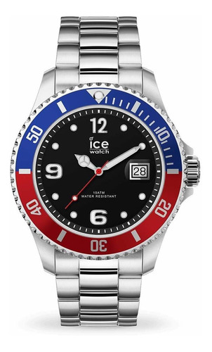 Reloj Hombre Ice Watch 16545 Cuarzo Pulso Plateado En Acero 