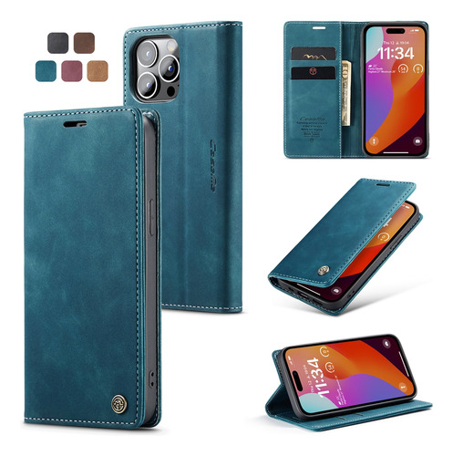 Funda De Cuero Tipo Billetera Con Ranura For Tarjetas For Samsung A06