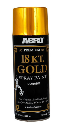 Aerosol Abro Dorado 18 Quilates