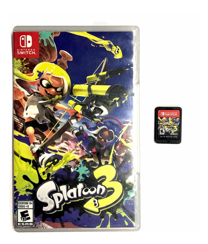 Splatoon 3 - Juego Original Para Nintendo Switch Fisico