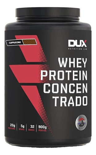Suplemento em pó Dux Nutrition  Whey Protein Concentrado proteínas Whey Protein Concentrado sabor  cappuccino 900g