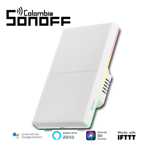 Interruptor Táctil Doble Sonoff Tx Ultimate