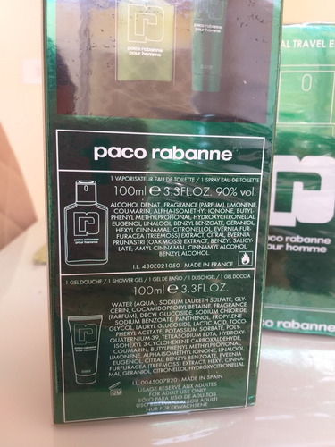 Imagem 2 de 2 de Vendo Kit Paco Rabanne Pour Homme