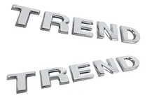 Comprar Kit 2  Emblema Letreiro Trend Cromado  Volkswagen