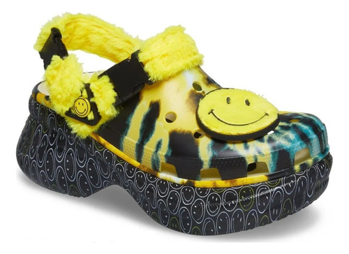 Crocs Smiley (originales Sin Caja) Mujer 25 Mx 8 Usa 