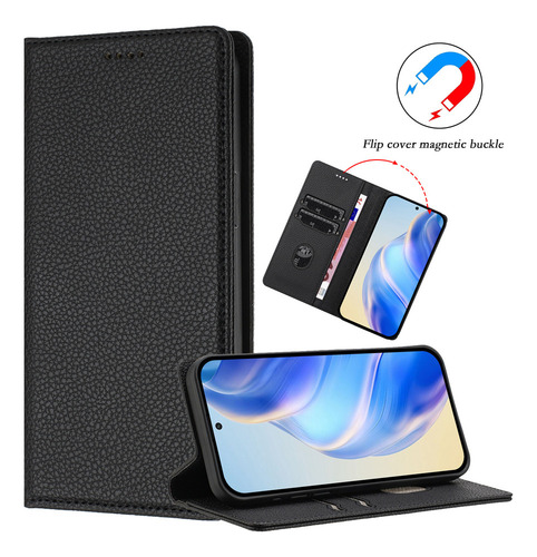 Funda Para Honor Magic 7 Lite Con Cierre Magnético Y Funda R
