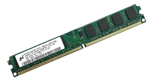 Memoria Ram Micron De 2gb Ddr2 667 Mhz Pc2-5300 Para Pc 