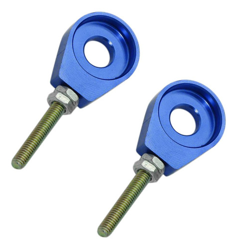 Piezas Del Ajustador De Cadena De Motocicleta 2 Piezas
