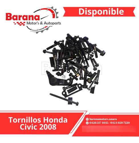 Tornillos Honda Civic 2008