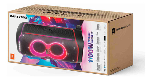 Caixa De Som Bluetooth Jbl Partybox Ultimate 1100w Rms