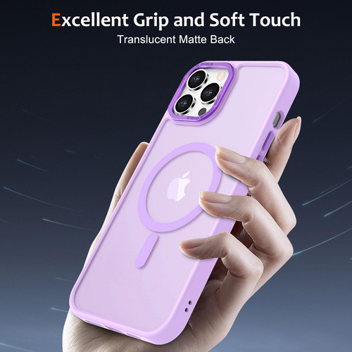 Anuck Para iPhone 12 Pro Case Magnetic Fase Compatible Con