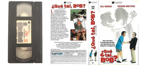 Vhs Sin Caja Original Que Tal Bob ? Bill Murray R. Dreyfuss (Usado)