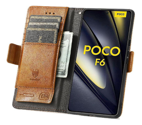 Funda Para Oppo Reno 12f Cartera Empalme Negocios Multicolor