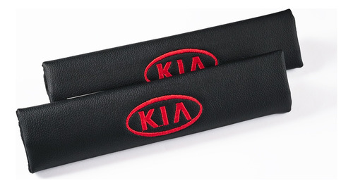 Protectores Cubre Cinto Cinturones Con Logo Kia Bordado