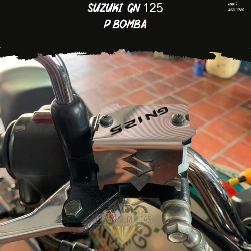 Protector Bomba Partes Lujo Moto Suzuki Gn 125