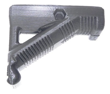 Imagem 8 de 10 de Front Grip Foregrip Angular Curto 20mm Airsoft - 3dga