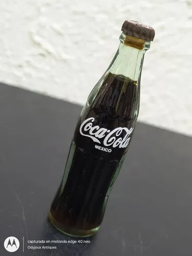 comprar Mini Botella Vintage Coca Cola México 8cm Retro 90's
