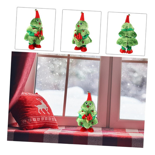Árbol De Navidad Con Luces Que Canta Y Baila, Regalo