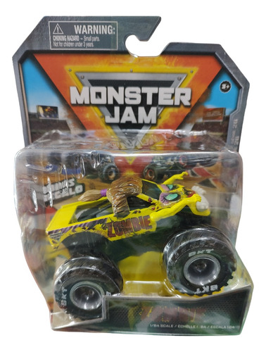 Moster Jam Spin Master Camioneta Zombie 1/64