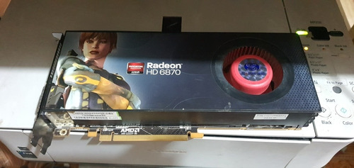 Tarjeta De Video Pro Amd Radeon Hd 6870 Gb Ddr5 Pcie (Usado)