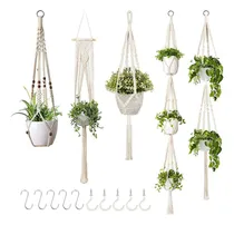 Comprar Soporte Para Flores Hecho A Mano, Cuerda Ajustable Para Anud