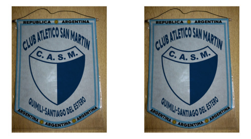 Banderin Mediano 27cm San Martin De Quimili