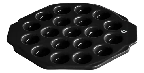 Provolonera Cerámica 19 Porcion Negra Horno Microo Laprovo