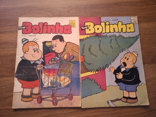 Revista Bolinha - Kit Com Duas Edições - Hqs Antigas 