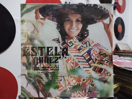 Estela Nuñez La Malagueña Vinilo,lp,acetato 