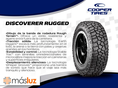4 Llantas Discoverer Rugged Trek Cooper 265/65r18 116t Xl