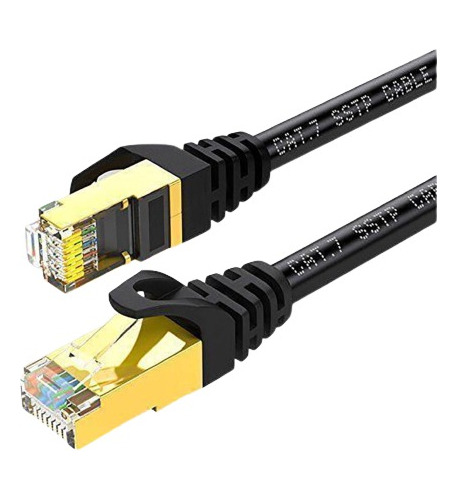 Cable De Red Rj45 Patch Cord Cat7 Sstp De 1 Mt 10gbps Netcom
