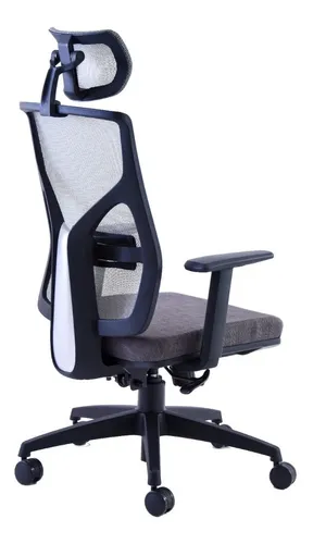 Silla Oficina Cool Negra Cabezal Brazos Entrega 24hs Caba