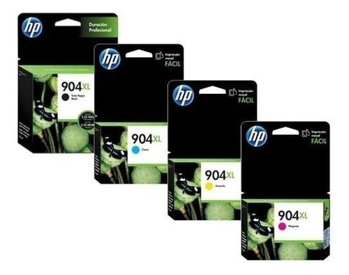 Kit De Cartuchos Hp 904xl T6m04ab 08ab 12ab 16ab 6970