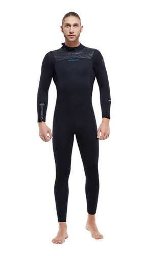 Traje De Buceo De Una Pieza Acolchado Y Cálido De 5mm