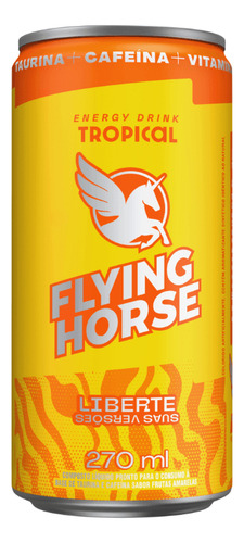 Energético Flying Horse Tropical 270ml X 6 Unidades