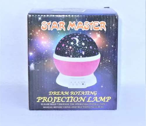 Proyector Estrellas Lámpara Giratoria Star Master Luz Led 1361