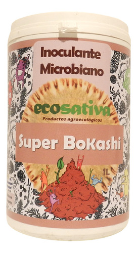 Super Bokashi 1l - Inóculo Microbiano