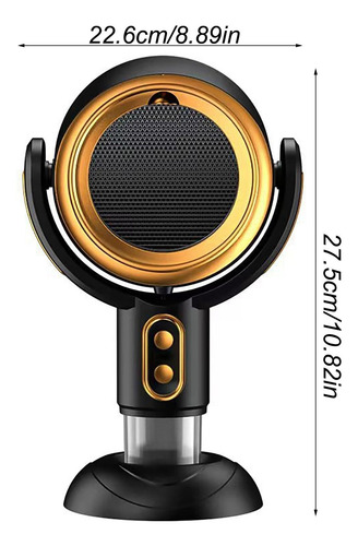 Ventilador Purificador De Mesa, Campana Extractora Portátil