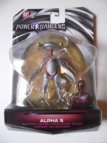 Alpha 5 Power Rangers 2017 Figura De Accion (Usado)