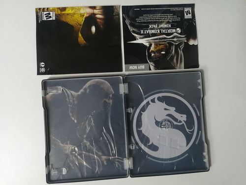 Mortal Kombat X Steelbook - Sin Juego - Ver Detalle (Usado)