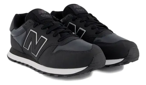 Tenis new balance 500 masculino best sale preto