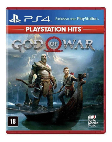 Jogo God Of War Playstation Hits Mídia Física Ps4 Sony (Recondicionado)