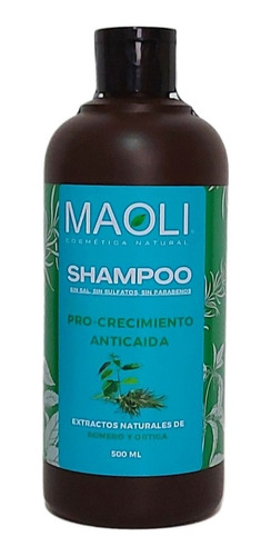 Shampoo Romero/ortiga, Sin Sal, Sin Parabenos, Sin Sulfatos