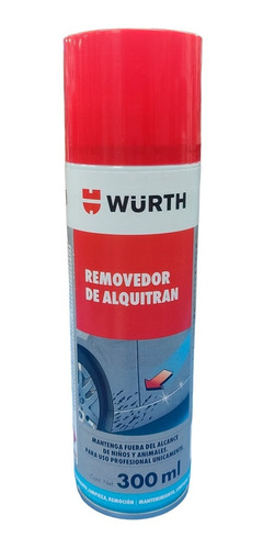 Removedor Spray Quita Alquitran Wurth 300ml