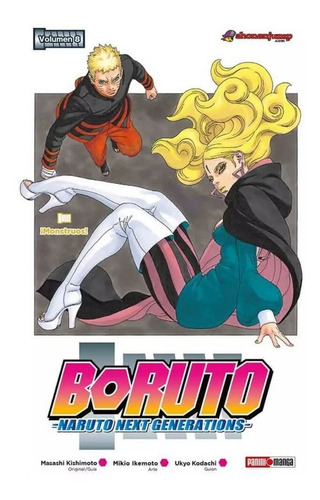 Boruto Naruto Next Generation Tomo N.8 Panini Manga        